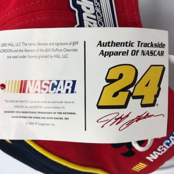 Jeff Gordon #24 NASCAR DuPont Motorsports Chase Authentics Adjustable Hat NWT - Picture 9 of 10
